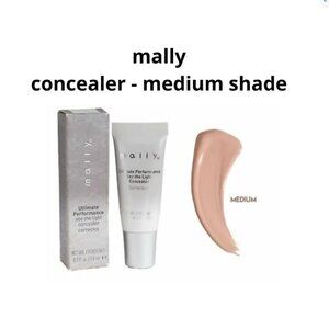 NEW Mally Women's Concealer Medium Ultimate Performance See the Light Full Size